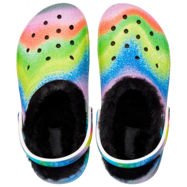 dernière tendance Crocs – Kid’s Classic Lined Spray Dye Clog – Chaussons 5