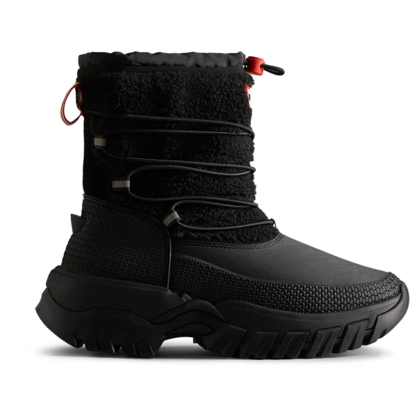Hunter Boots – Women’s Wanderer Short Sherpa Snow Boot – Chaussures Hiver boutique pas cher 6