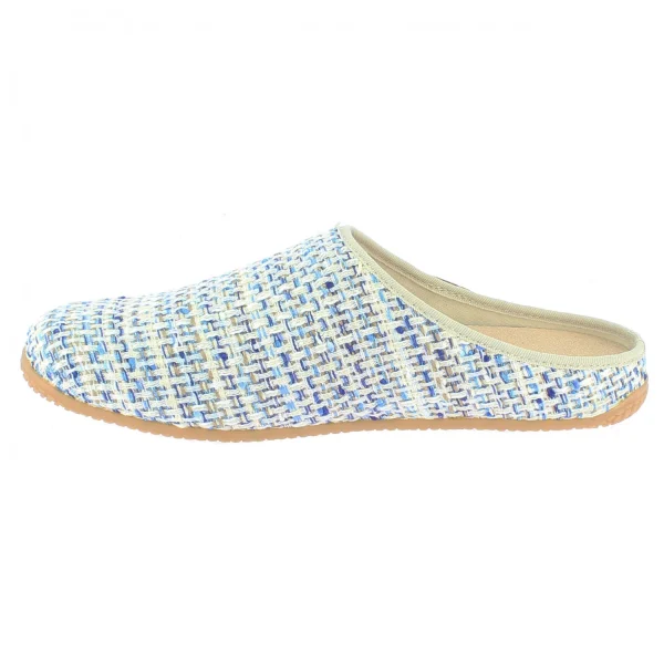 Vente Living Kitzbühel – Pantoufles Pour Femmes En Lin Structuré – Chaussons 3