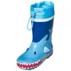 magasin pour Playshoes – Kid’s Gummistiefel Hai – Bottes En Caoutchouc 20